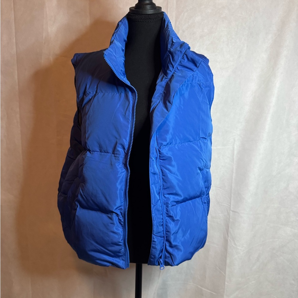 Bright Blue Puffer Vest
